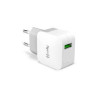 foto de CELLY CARGADOR RED 1 PUERTO USB SALIDA 2.4A BLANCO