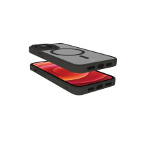 foto de CELLY COVER GELSKIN TPU MAGSAFE IPHONE 14 PRO TRANSPARENTE Y NEGRO