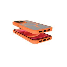 foto de CELLY COVER GELSKIN TPU MAGSAFE IPHONE 14 PRO TRANSPARENTE Y AMARILLO
