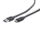 foto de CABLE USB 3.0 GEMBIRD AM A TIPO C AM/CM, 0,1 M