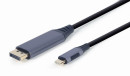 foto de CABLE ADAPTADOR GEMBIRD USB TIPO C A DISPLAYPORT MACHO, GRIS ESPACIAL, 1,8 M