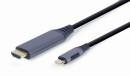 foto de CABLE ADAPTADOR DE PANTALLA GEMBIRD USB TIPO C A HDMI, GRIS ESPACIAL, 1,8 M