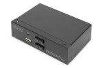 foto de KVM DIGITUS DS-12870 2 PUERTOS HDMI-USB-AUDIO-HUB 2.0