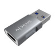foto de MINI ADAPTADOR AISENS USB 3.2 GEN2 10G 3A USB-C/H-A/M GRIS