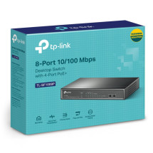 foto de SWITCH TP-LINK 8 PORT 10/100 POE