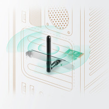 foto de ADAPTADOR RED PCIE TP-LINK N150