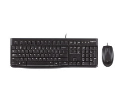 foto de COMBO TECLADO RATON LOGITECH MK120 USB NEGRO