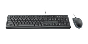 foto de COMBO TECLADO RATON LOGITECH MK120 USB NEGRO