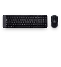 foto de COMBO TECLADO RATON LOGITECH MK220 RF INALAMBRICO NEGRO