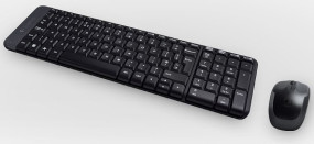 foto de COMBO TECLADO RATON LOGITECH MK220 RF INALAMBRICO NEGRO