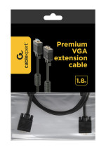 foto de Cable VGA M/H Mcoax 2m BK Ferr