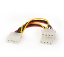 foto de CABLE INTERNO GEMBIRD MOLEX 4 PIN 1x MACHO 2x HEMBRA