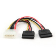 foto de CABLE ALIMENTACION GEMBIRD 2x SATA 0,15M