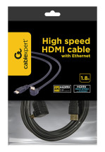 foto de CABLE HDMI GEMBIRD MACHO MACHO 4K 3D 90 GRADOS 1,8M