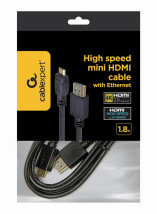 foto de CABLE HDMI GEMBIRD A HDMI MINI MACHO MACHO V2.0 CON ETHERNET 1,8M