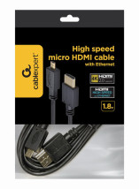 foto de CABLE HDMI GEMBIRD A HDMI MICRO MACHO MACHO V1.3 1,8M