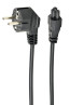 foto de CABLE ALIMENTACION GEMBIRD SCHUKO A C5 1,8M TREBOL
