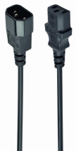 foto de CABLE ALIMENTACION GEMBIRD EXTENSION C13 MACHO A C14 HEMBRA 1,8M