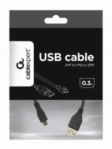 foto de CABLE USB GEMBIRD 2.0 A MICRO USB 0,3M