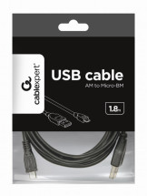 foto de CABLE USB GEMBIRD 2.0 A MICRO USB MACHO MACHO 1,8M