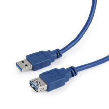 foto de CABLE USB GEMBIRD EXTENSION USB 3.0 MACHO HEMBRA 1,8M