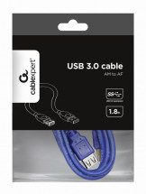 foto de CABLE USB GEMBIRD EXTENSION USB 3.0 MACHO HEMBRA 1,8M