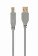 foto de CABLE IMPRESORA GEMBIRD USB 2.0 B 1,8M GRIS