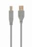 foto de CABLE IMPRESORA GEMBIRD USB 2.0 B 1,8M GRIS