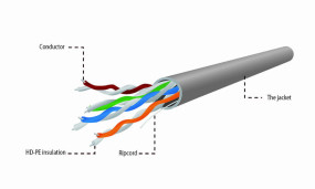 foto de CABLE RED GEMBIRD UTP CAT5E SOLIDO CCA AWG24 BOBINA 305M GRIS