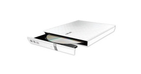foto de LECTOR GRABADOR CD DVD SLIM ASUS SDRW-08D2S-U EXTERNO BLANCO