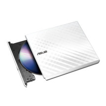 foto de LECTOR GRABADOR CD DVD SLIM ASUS SDRW-08D2S-U EXTERNO BLANCO