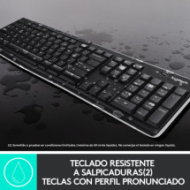 foto de COMBO TECLADO RATON LOGITECH MK270 RF INALAMBRICO NEGRO