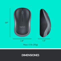 foto de COMBO TECLADO RATON LOGITECH MK270 RF INALAMBRICO NEGRO