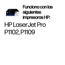 foto de HP Pack de ahorro de 2 cartuchos de t?ner original LaserJet 85A negro