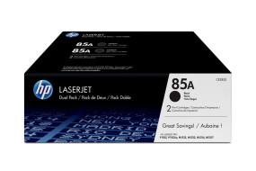 foto de HP Pack de ahorro de 2 cartuchos de t?ner original LaserJet 85A negro