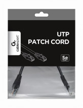 foto de CABLE RED GEMBIRD UTP CAT5E MOLDEADO 0,25M NEGRO