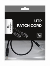 foto de CABLE RED GEMBIRD UTP CAT5E MOLDEADO 0,5M NEGRO