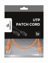 foto de Cable CAT5E UTP moldeado 0,5m Naranja