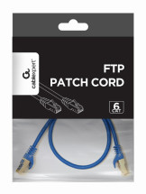 foto de CABLE RED GEMBIRD FTP CAT6 0,5M AZUL