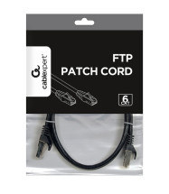 foto de CABLE RED GEMBIRD FTP CAT6 1M NEGRO