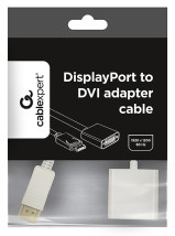 foto de CABLE ADAPTADOR GEMBIRD DISPLAYPORT MACHO A HDMI HEMBRA BLANCO