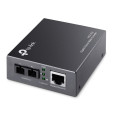 foto de CONVERSOR MEDIOS TP LINK MC210CS SINGLE MODE SC/UPC - RJ45 GIGA 15KM