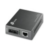 foto de CONVERSOR MEDIOS TP LINK MC110CS MONO MODE SC/UPC - RJ45 FAST 20KM