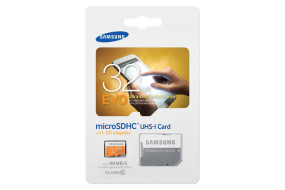 foto de MICRO SD SAMSUNG 32GB EVO C10 R100/W60 CON ADAPTADOR