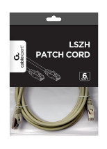 foto de CABLE RED GEMBIRD FTP CAT6 LIBRE ALOGENO 3M GRIS