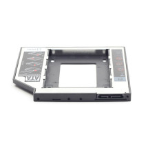 foto de BASTIDOR GEMBIRD HD SATA 2,5 A 5,25 SLIM PC DVD RW 9,5MM