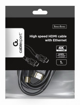 foto de CABLE HDMI GEMBIRD MACHO MACHO 4K ALTA VELOCIDAD CON ETHERNET 1M SELECT SERIES