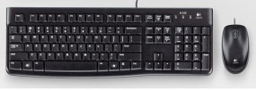 foto de COMBO TECLADO RATON LOGITECH MK120 PORTUGUES LAYOUT NEGRO