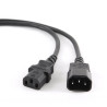 foto de CABLE ALIMENTACION GEMBIRD C13 A C14 1,8M