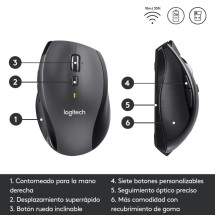 foto de RATON LOGITECH M705 GRIS RF INALAMBRICO PILAS